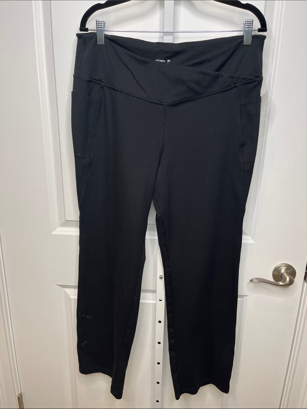 Jockey Black Pull-On Athletic Joggers Women’s XXL